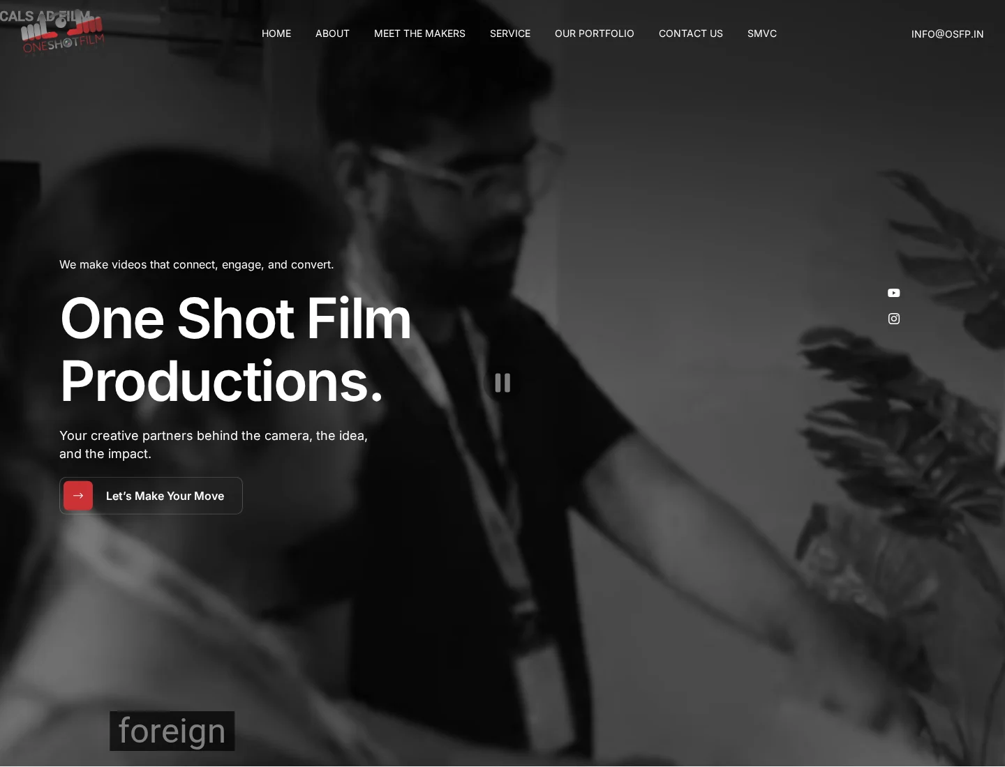 One Shot Film Productions project cover
